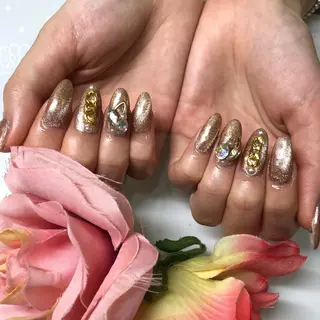 ミディアム ネイル 《LB》ラブリエ Nail&eyeのマツエク・マツパデザイン