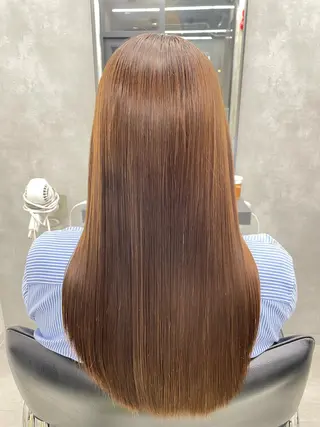 ロング すぐ巻ける縮毛矯正 🍀勝倉　麗のヘアスタイル