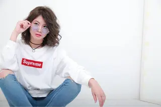 ショート ヘアアレンジ 烏丸韓国ヘア🇰🇷 ayaka🎀のヘアスタイル