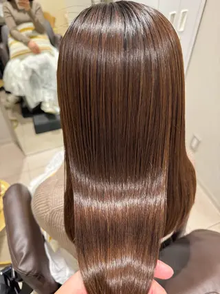 ミディアム 史上最高の艶感 『髪質改善』tomのヘアスタイル