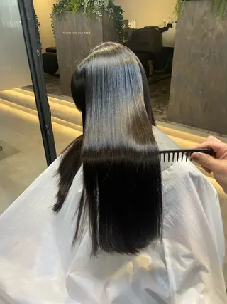 ロング パーマ 🟡【美髪専門店】 ✨褒め髪/艶髪🟡のヘアスタイル