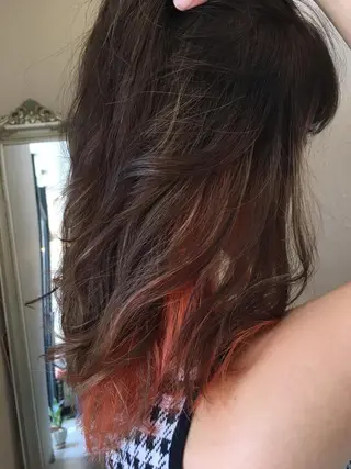 ミディアム カラー IVY villa Suzu.のヘアスタイル
