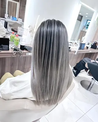 ロング カラー 大宮/バレイヤージュ 髪質改善/澤田隆誠のヘアスタイル