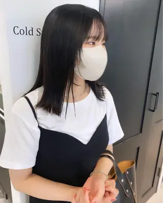 セミロング カラー マンツーマン半個室 tamuraのヘアスタイル