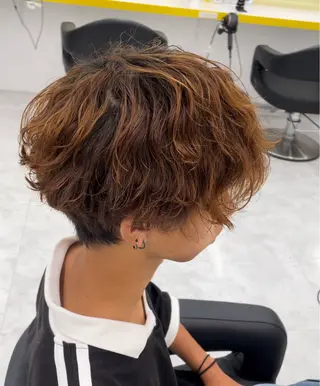 パーマ メンズ メンズ特化/パーマ/ カット/カラー/るなのヘアスタイル