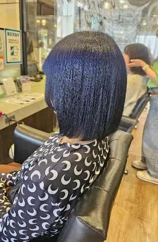 ミディアム カラー 関口 友菜のヘアスタイル