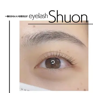 ロング パーマ ヘアアレンジ マツエク・マツパ アイブロウ 石橋 玲那のマツエク・マツパデザイン
