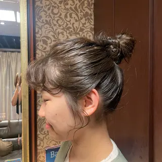 ロング カラー 似合わせレイヤー/透 明感カラー/momiのヘアスタイル