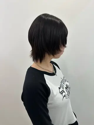 ショート レイヤー/ナチュラル 💐nao.のヘアスタイル