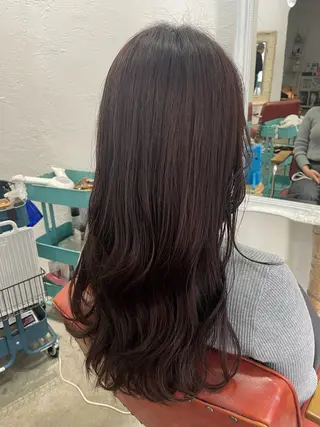 ロング カラー fio マナミのヘアスタイル