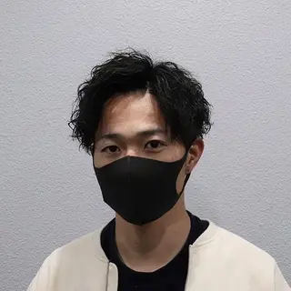 ショート パーマ メンズ 🌀パーマ特化 美容師🌀/しゅんのヘアスタイル