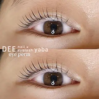 マツエク・マツパ hiyori.K DEE yabaのマツエク・マツパデザイン