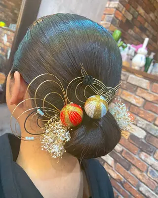 ミディアム higashi chiriのヘアスタイル