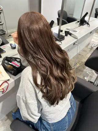 ロング カラー 髪質改善/艶カラー /梅田/菅野🌟のヘアスタイル