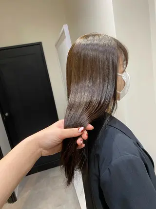 ロング カラー 🍑艶髪✖️暖色系 ✨momoka🍑のヘアスタイル