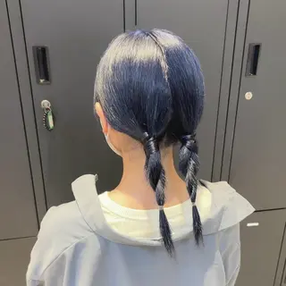 ミディアム カラー ヘアアレンジ mei 撮影モデル募集中！のヘアスタイル