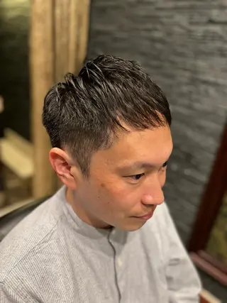 ショート メンズ ヒロ銀座　barber shop秋葉原店所属・佐藤 大和のヘアスタイル