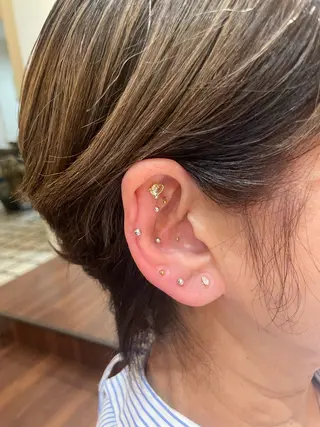 KURIA‪‪*⋆ஐ ブリーチ/韓国ヘアのヘアスタイル