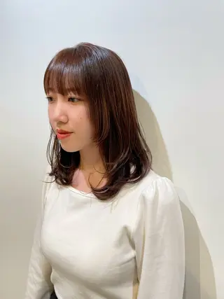 ミディアム ﾅﾂﾐ/韓国ヘア/ レイヤーカット🎀のその他イメージ