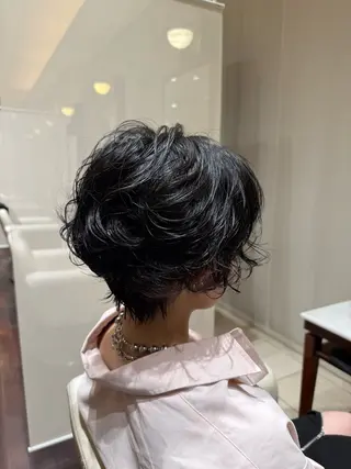 ショート パーマ ✂︎正木 克拓のヘアスタイル