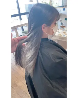 カラー 石井辰功也 フリーランス美容師のヘアスタイル