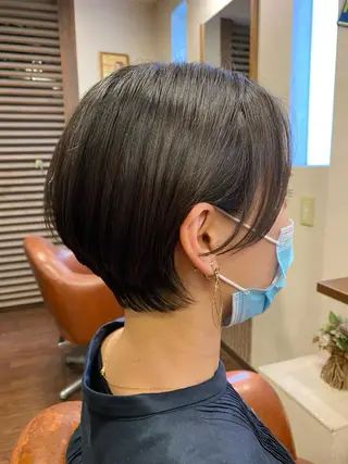ショート liL  hair サトウリョウタのヘアスタイル