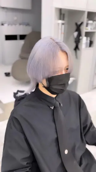 カラー ハイトーン職人 ♡中島凱人のヘアスタイル