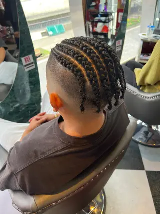 ヘアアレンジ メンズ 横浜ロングミディアム レイヤー/ 平林侑馬のヘアスタイル