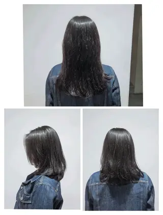 ミディアム 和佐 ももえのヘアスタイル