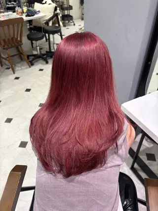 セミロング 宇野愛華∕ パーマスタイルのヘアスタイル