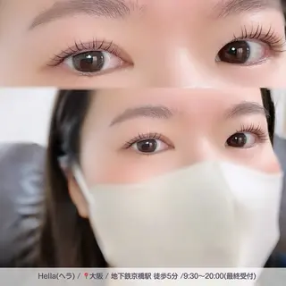 マツエク・マツパ まつげパーマ／眉毛 H e l l aのマツエク・マツパデザイン