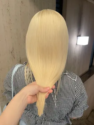 ロング 垢抜け透明感カラー 🧚🏻♀️ミユウのヘアスタイル