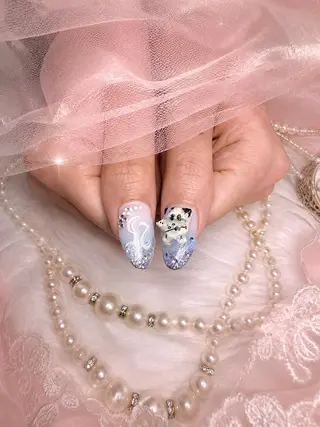 セミロング Conjunim MAMI🎀✨のネイルデザイン
