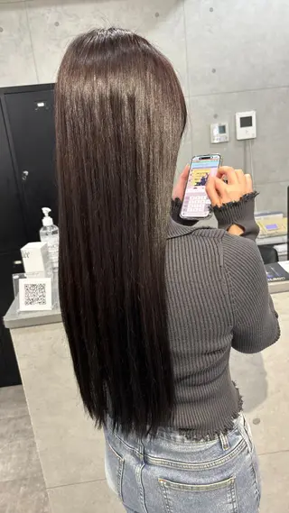 ロング REVE美容室 REVEマツエクのヘアスタイル