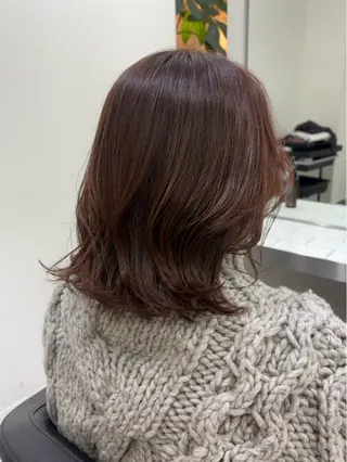 ミディアム カラー Ｖｉｏｔ  銀座 樋口 桃佳のヘアスタイル