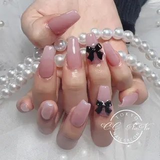 ネイル CC  NaNa ワンホンネイル🌙Nのネイルデザイン
