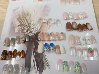 ネイル nail salon Emi la beaute 心斎橋店所属・坪野 めぐみのネイルデザイン