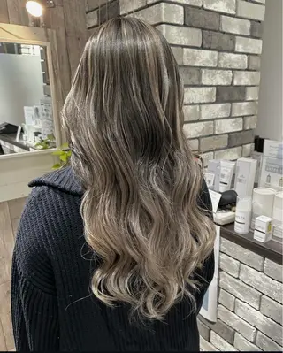 ロング カラー 銀座透け感大人カラー 🌴フルカワのヘアスタイル