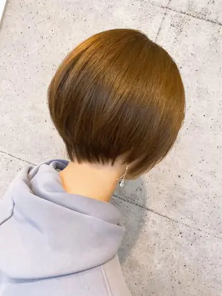ショート カラー 似合わせhair🌼 misakiのヘアスタイル