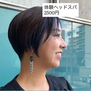 ショート 久木原 ゆりのヘアスタイル