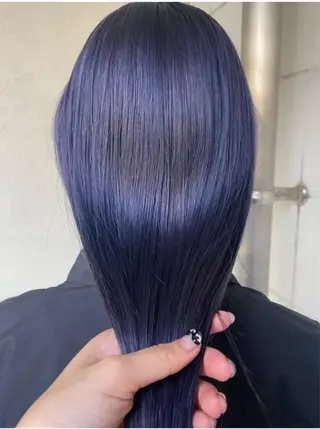 ロング カラー ハッシュレイヤー ༊*·˚ リナのヘアスタイル