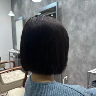 ミディアム カラー 似合わせボブ 🌻 北澤七海のヘアスタイル