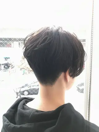 ショート カラー 柴田 祐輔のヘアスタイル