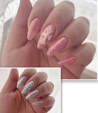 ネイル Shanti🩵 NARITAのネイルデザイン