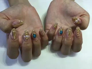 ネイル 💎🐰 saki. m 🐰💎のネイルデザイン