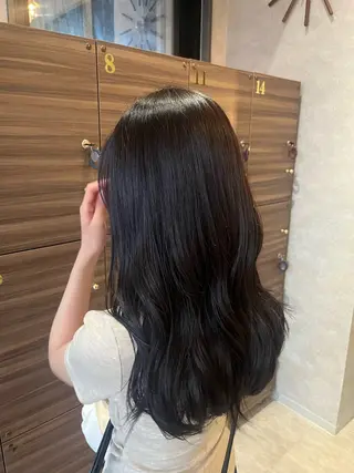 ロング カラー ヘアアレンジ こと 🐰のヘアスタイル