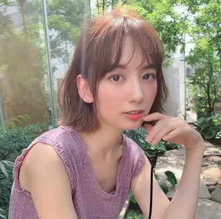 ミディアム カラー カラー指名NO.1 🌈Neneのヘアスタイル