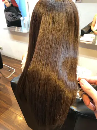 セミロング 松田 光雄のヘアスタイル