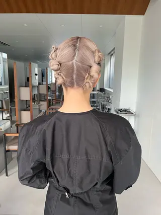 ヘアアレンジ レイヤーカット🍏 オリーブ/ののかのヘアスタイル