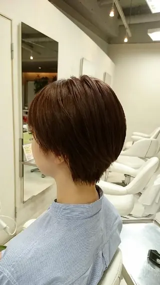 ショート カラー nagane sayakaのヘアスタイル